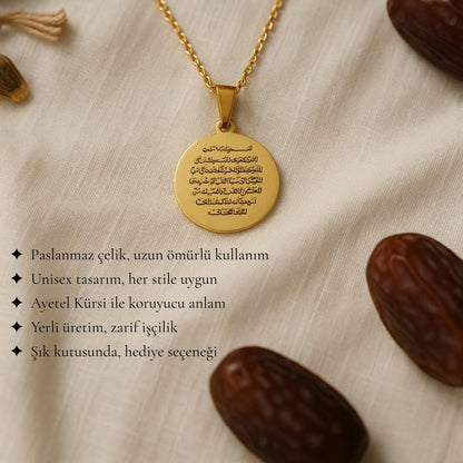 Ayetel Kürsi Kolye